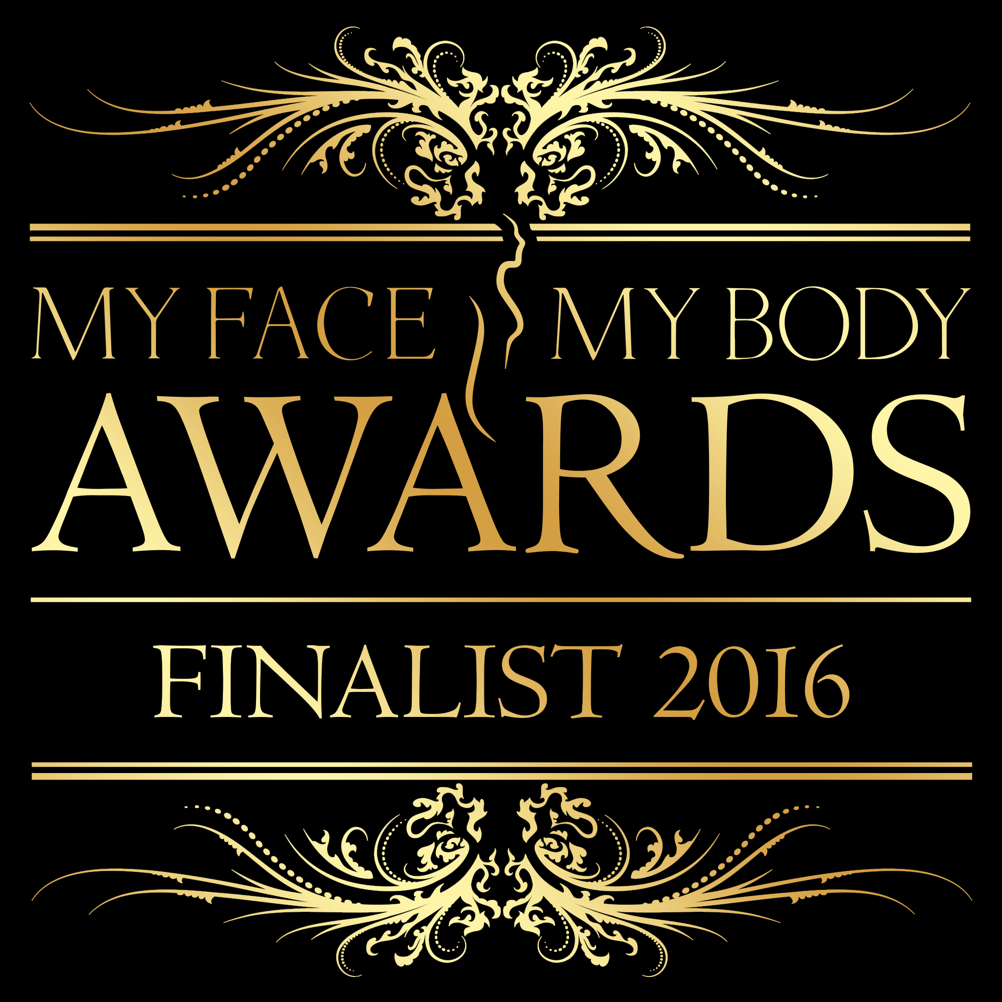 We are ONE OF THREE finalists in the My Face My Body Awards Australasia 2016 Most Innovative Service category!