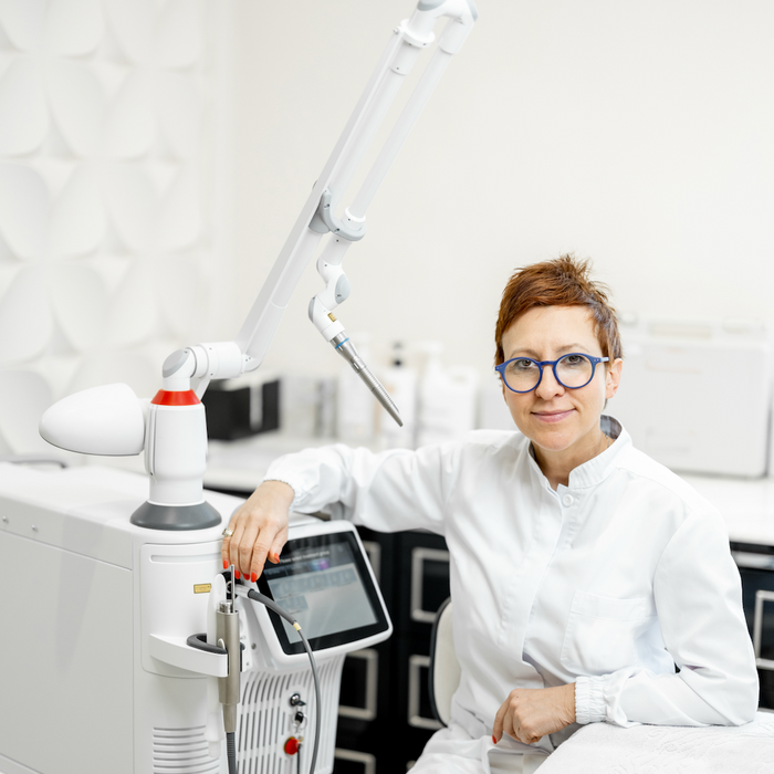 Laser and IPL practical training with a third-party clinic owner or private trainer