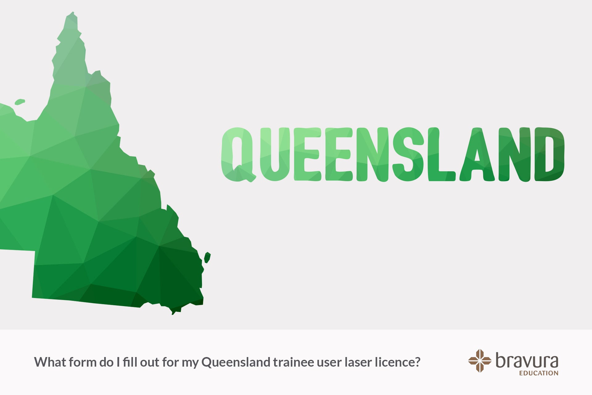 Queensland Trainee for Laser Licence
