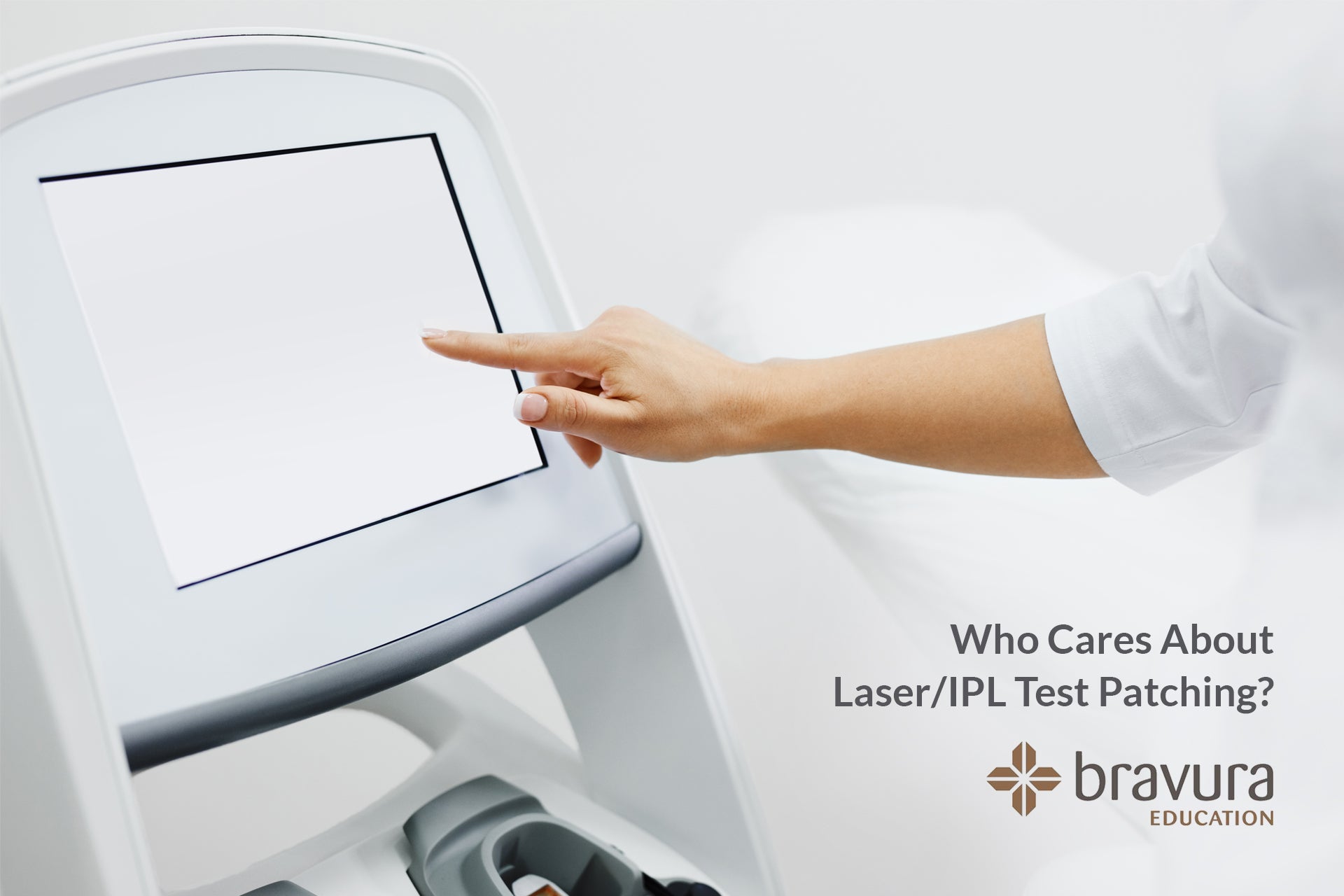 Laser IPL Test Patching