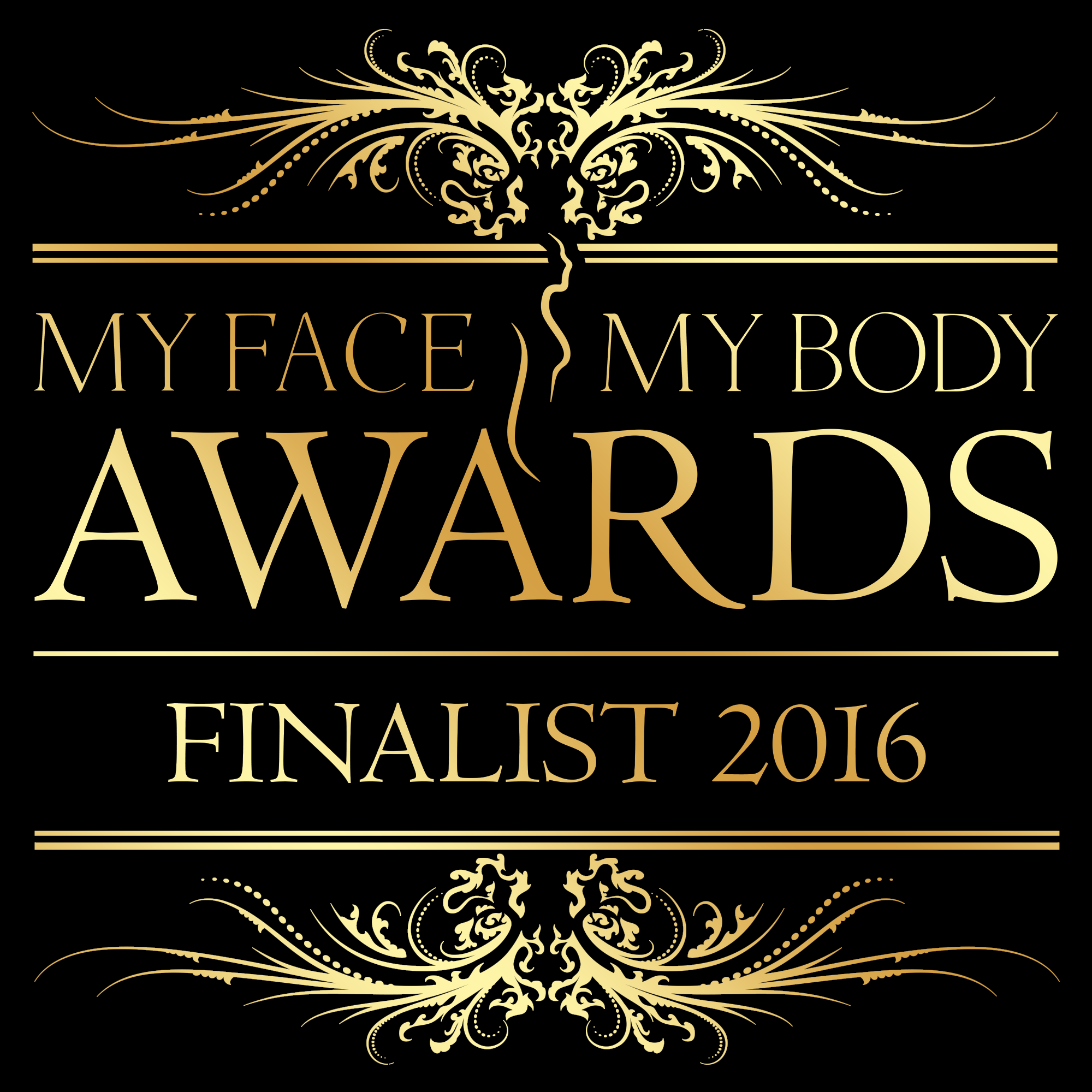 We are ONE OF THREE finalists in the My Face My Body Awards Australasia 2016 Most Innovative Service category!