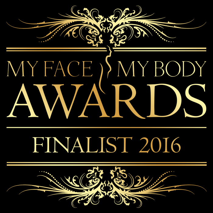 We are ONE OF THREE finalists in the My Face My Body Awards Australasia 2016 Most Innovative Service category!
