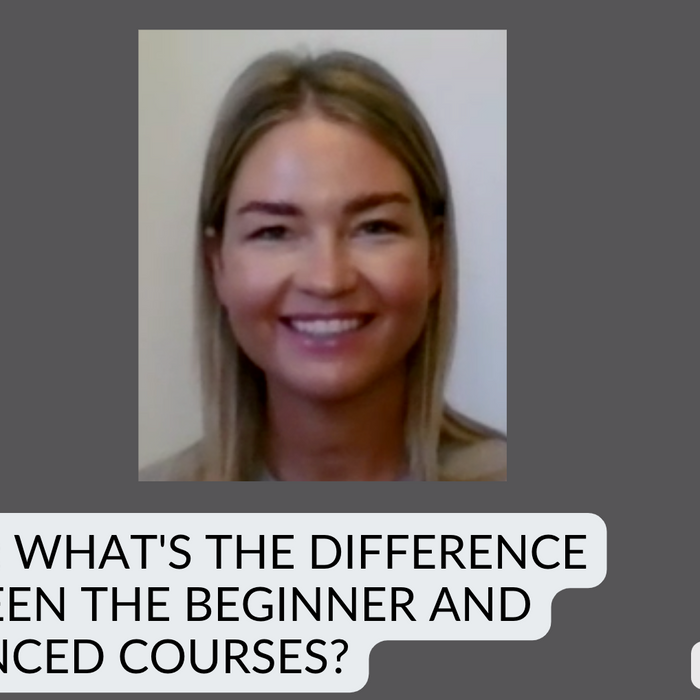 What's the difference between the Beginner (LSO) and Advanced courses?