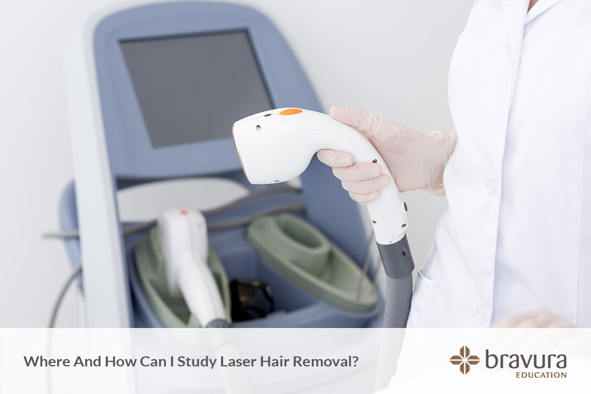 Where and how can I study laser hair removal